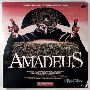 Amadeus (LaserDisc, 1984) • Brand New • Mozart, Drama, Stereo